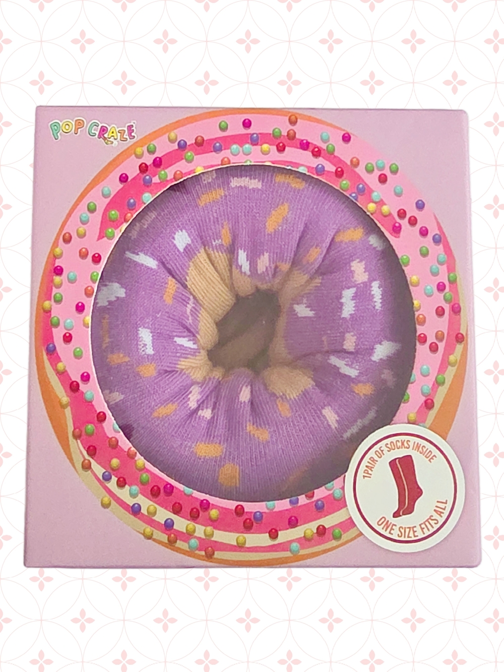 PopCraze - Doughnut Crew Socks - Pick 1 - Picture 2 of 5